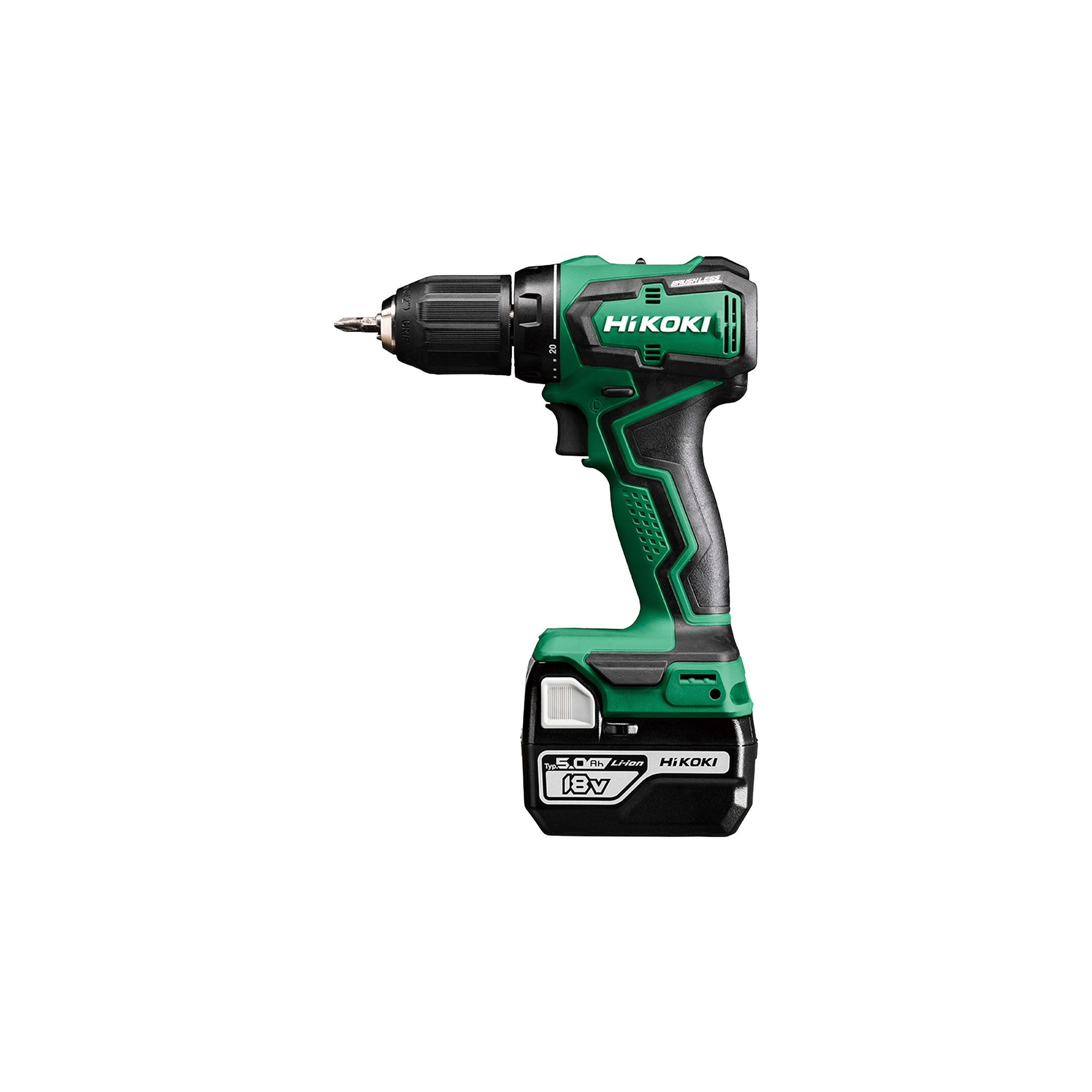 DS18DD 18V Akku Drill screwdriver 2x5.0Ah Charger