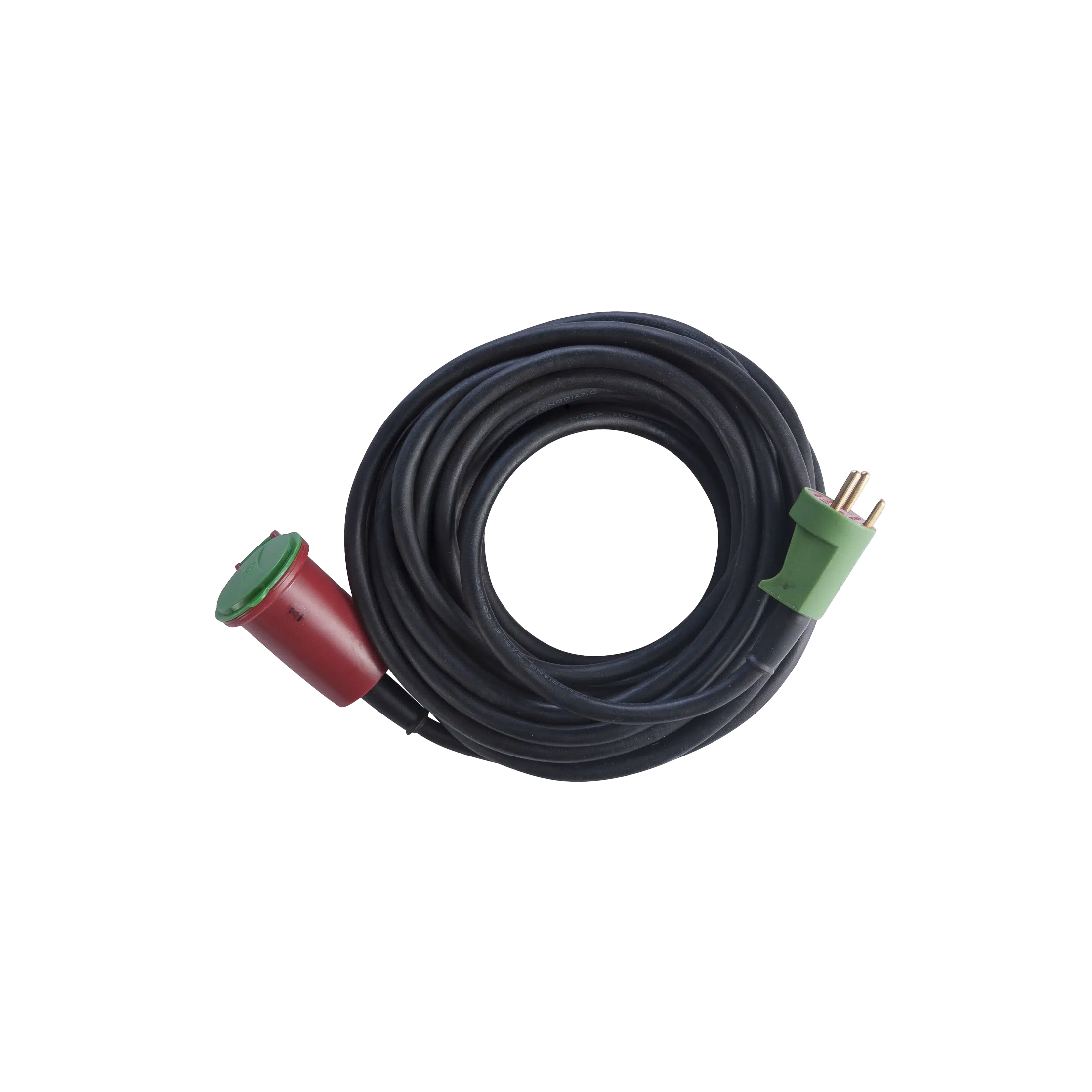Grounded Cable Set with Impact-Resistant Connectors