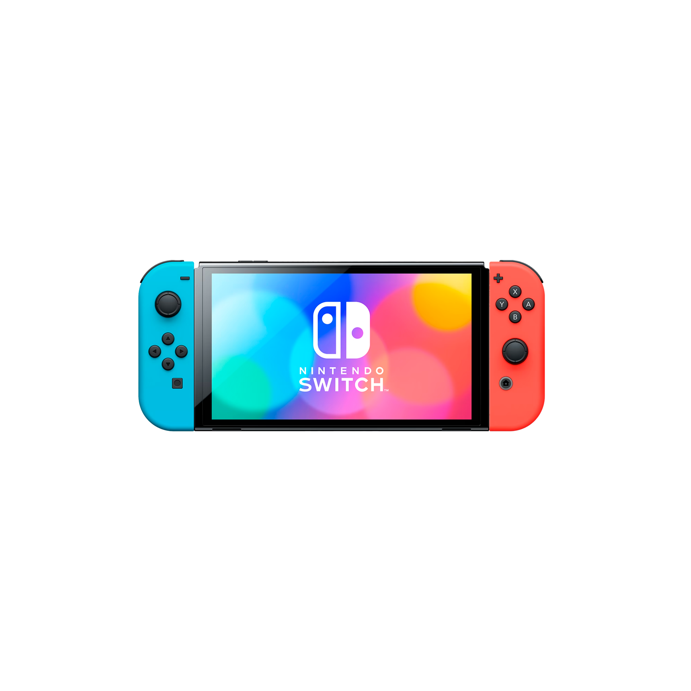 Nintendo Switch OLED | Black Gaming Console with Neon Joy-Con Nintendo Switch OLED | Black Gaming Console with Neon Joy-Con