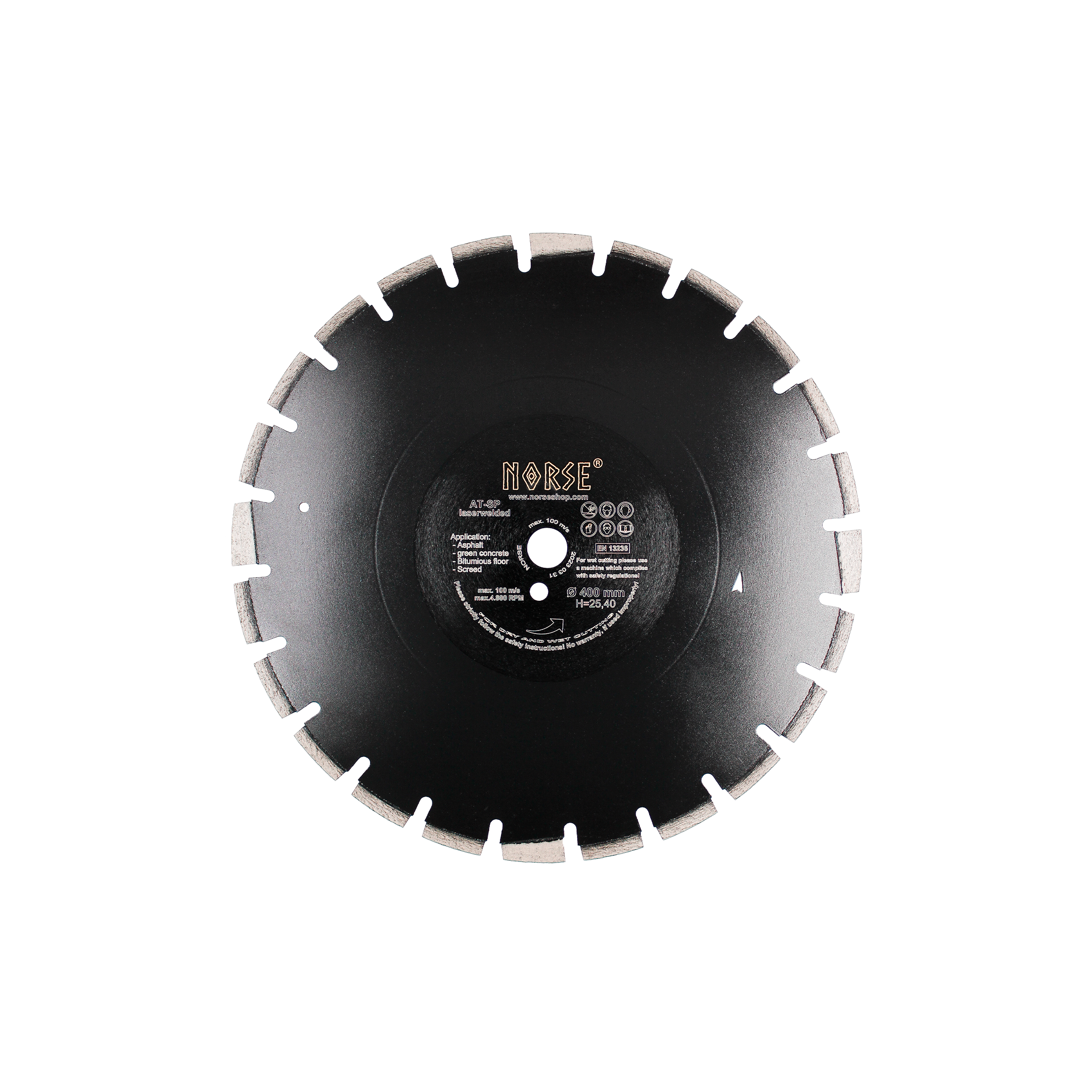 Asphalt Diamond Cutting Disc for Asphalt