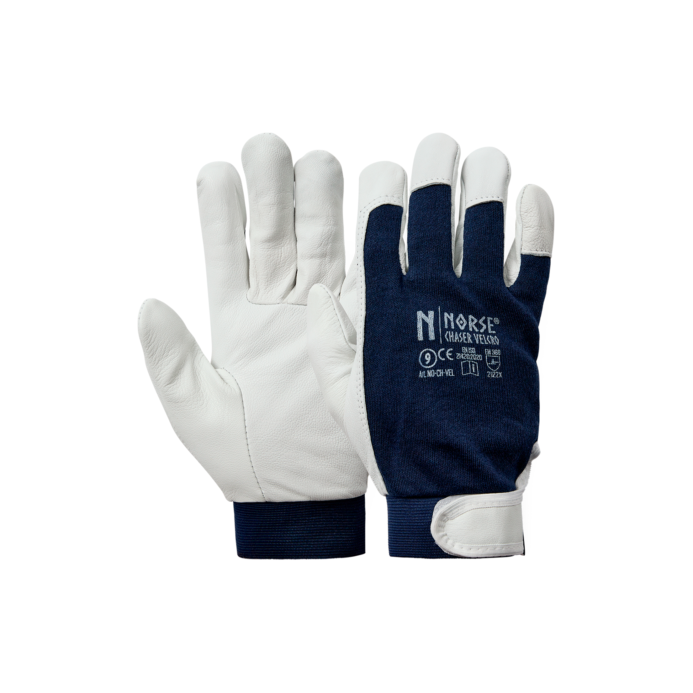 Chaser Velcro Leather Gloves