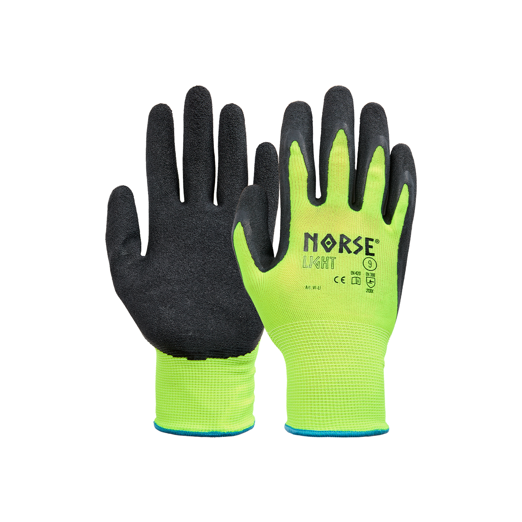 Light High Visibility Assembly Gloves