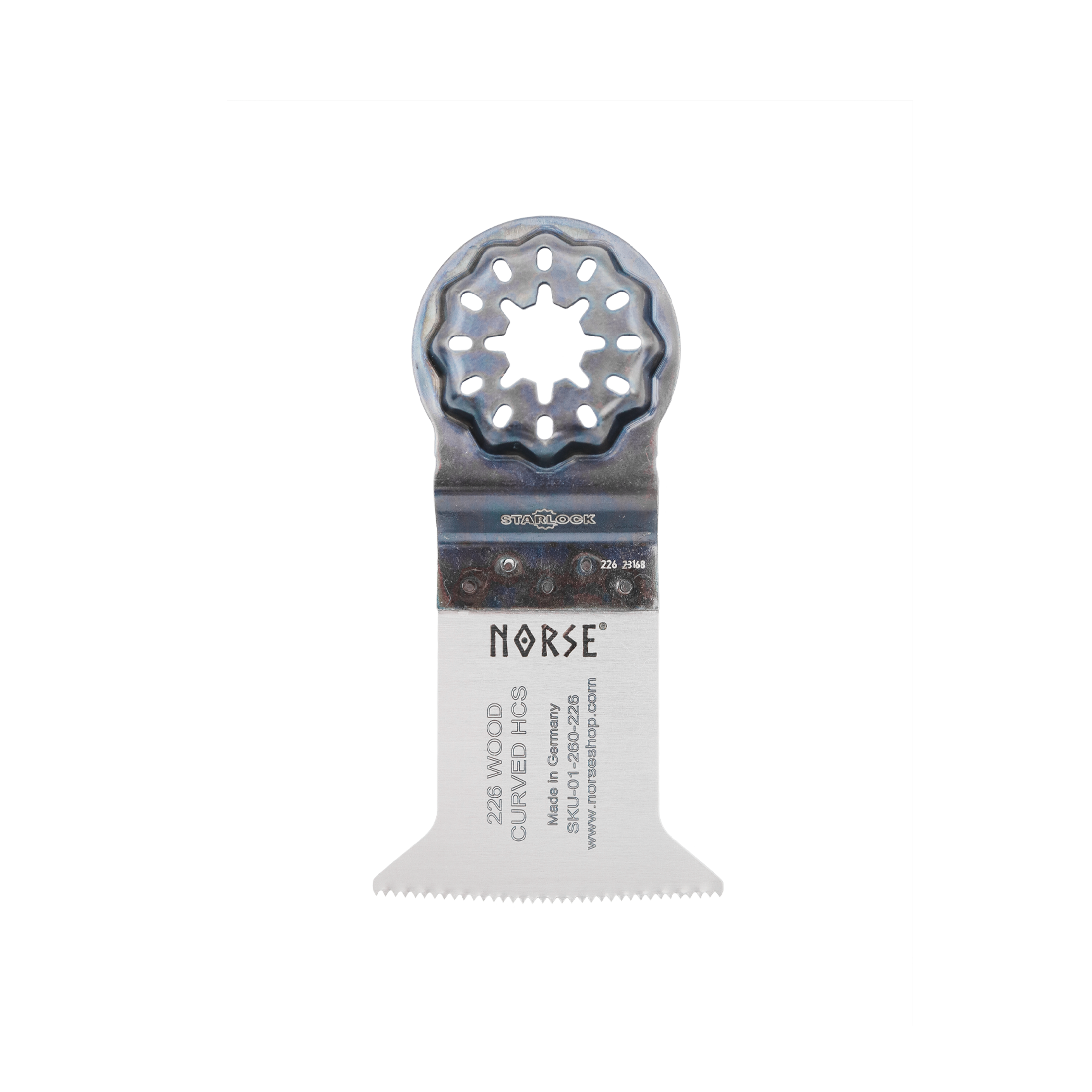 226 E-Cut Standard Saw Blade Curved | 50x50mm multicutter blade