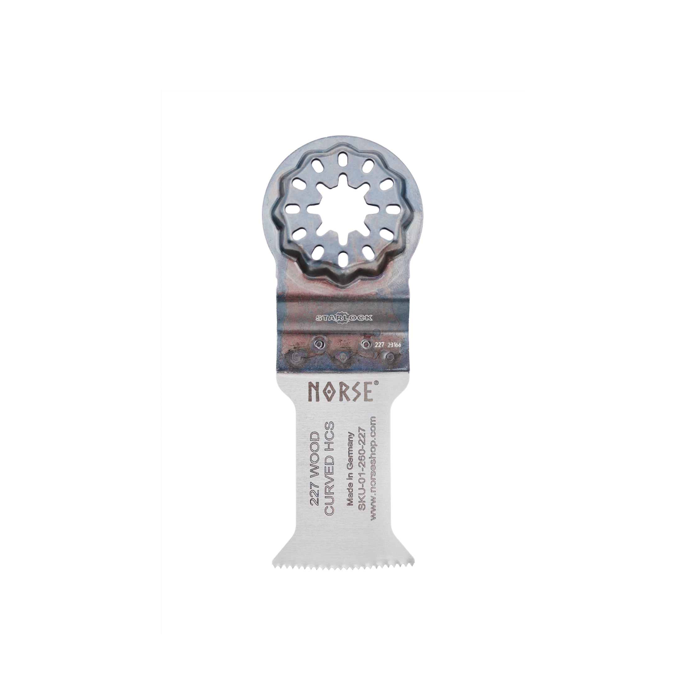 227 E-Cut Standard Saw Blade Curved | 35x50mm multicutter blade