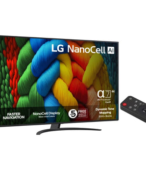 LG 75" 4K NanoCell TV 2025 75NANO81A