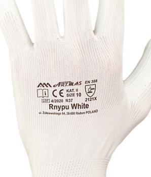 RNYPU CAT.2 White Gloves