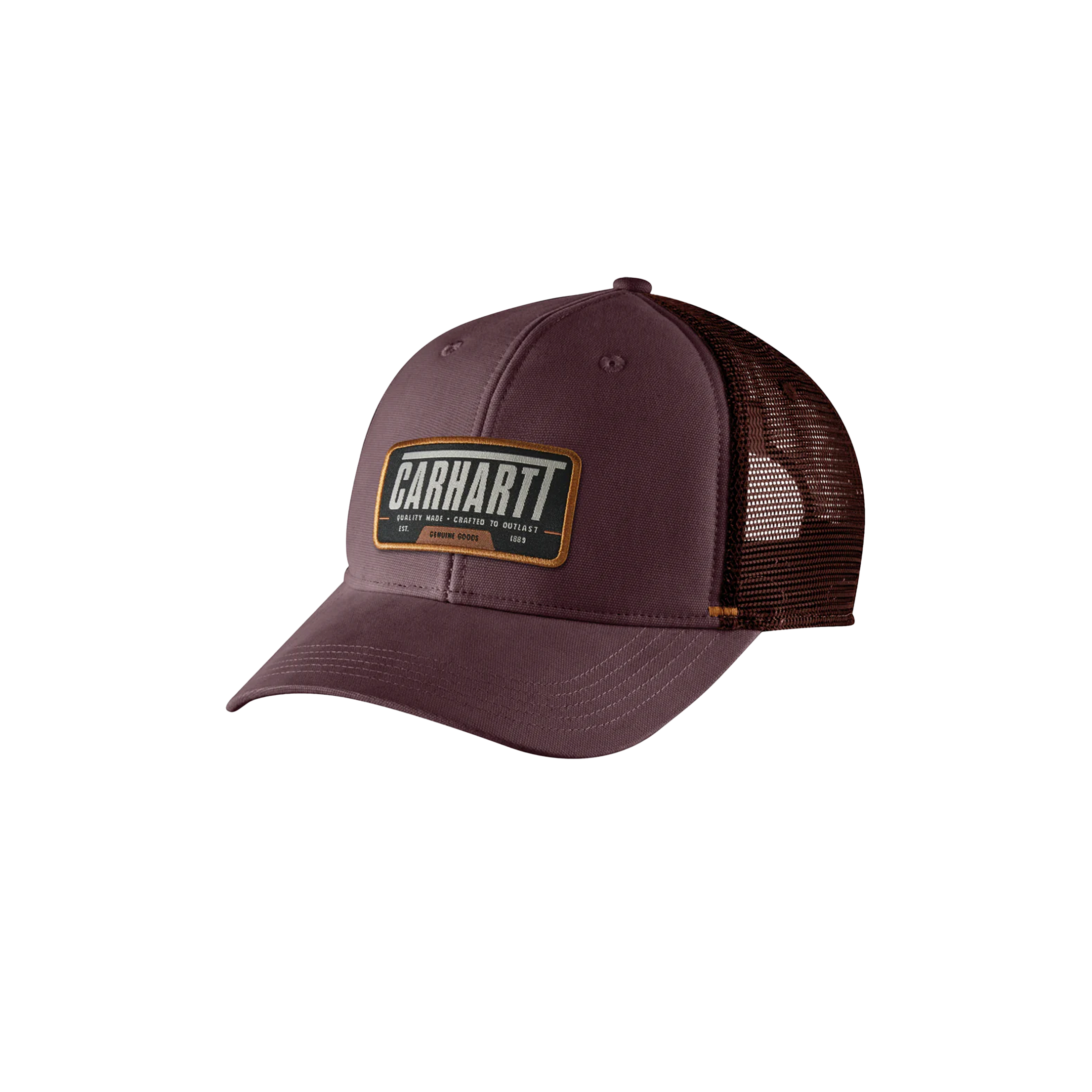 Canvas Mesh-Back Graphic Cap