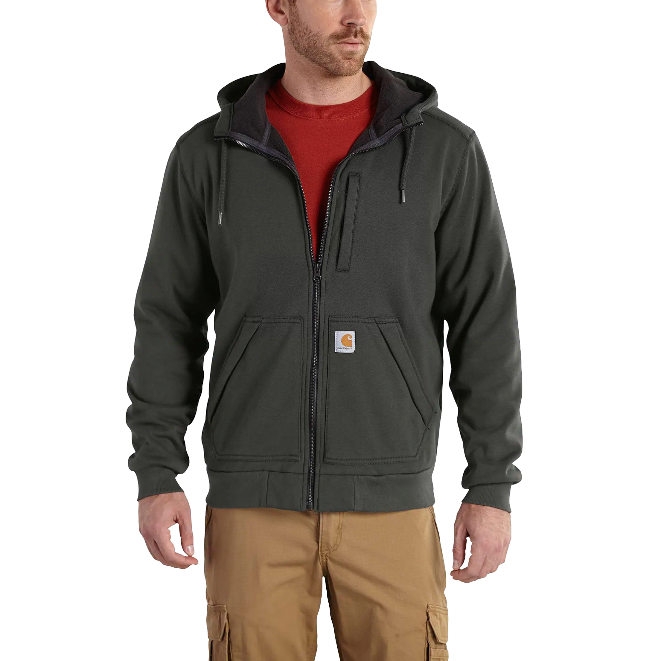 Carhartt Fleece Lined Zip Hoodie S.M Vaerktoj ApS