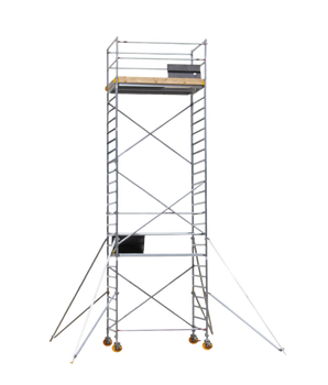 Support legs for scaffolding