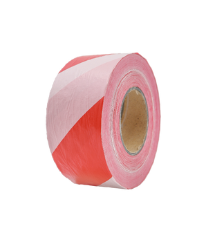 Barrier tape 75mm x 500m Red/White