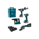 Makita DLX4104TJ1 Combo Kit 3x5Ah 18V S.M Vaerktoj ApS