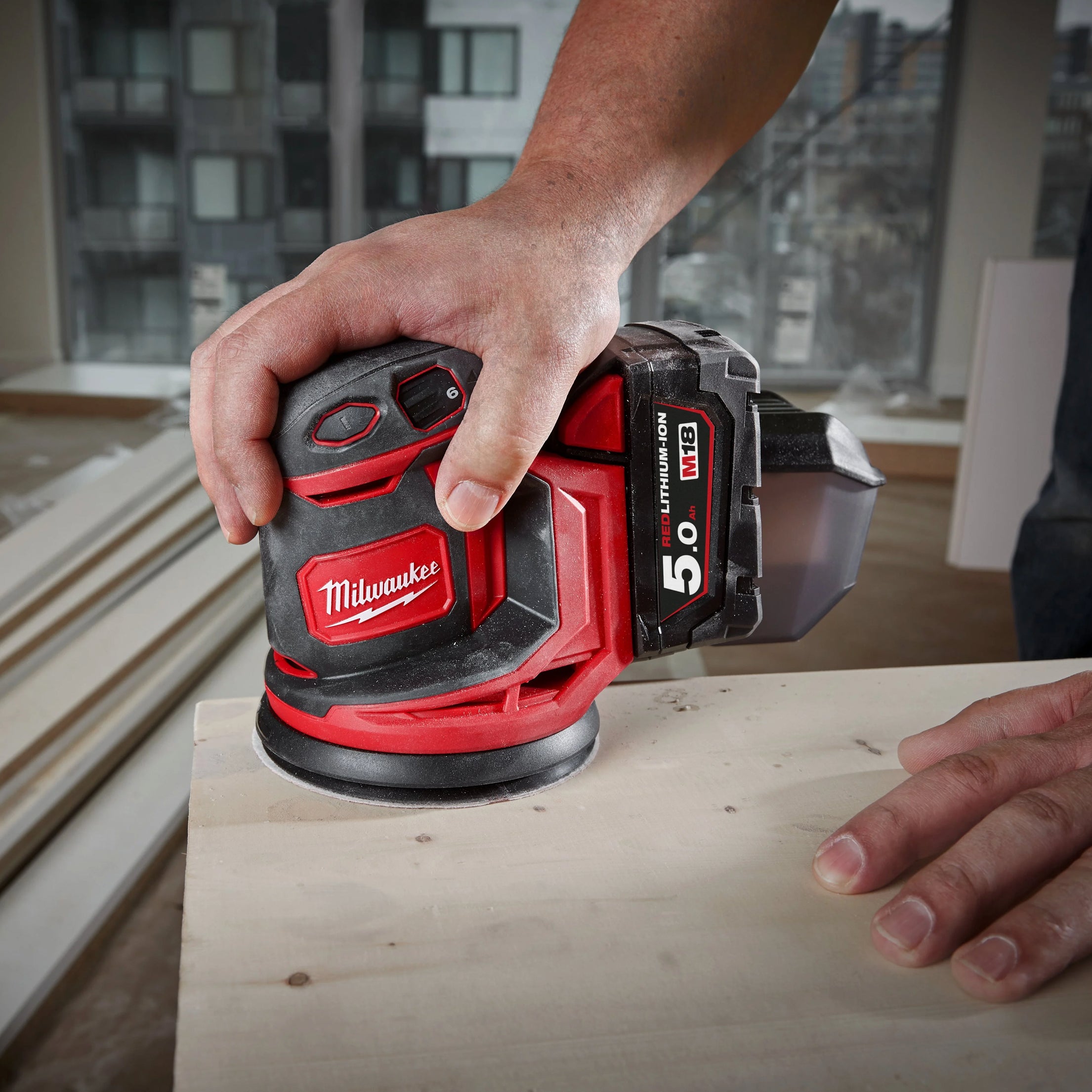 Milwaukee m18 random orbit sander hotsell