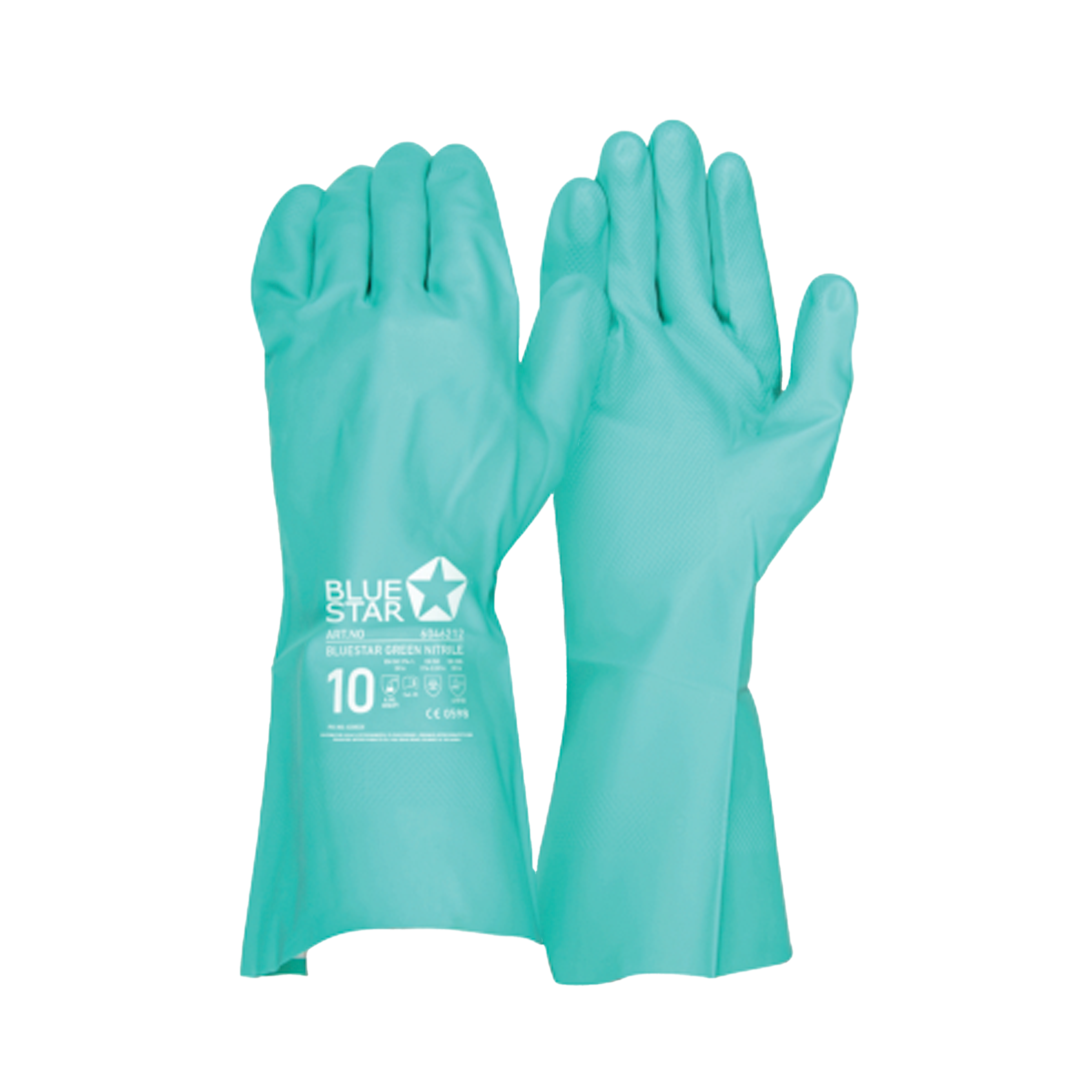 Green Nitrile Chemistry Gloves