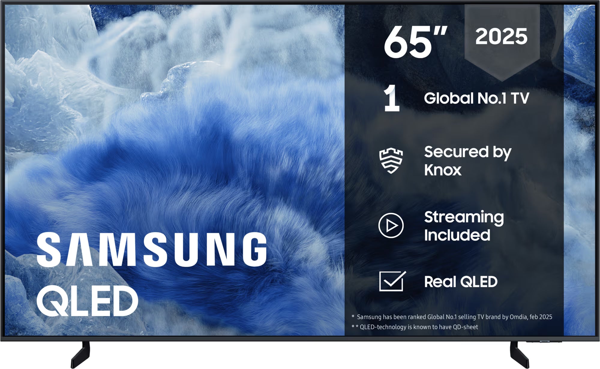 Samsung 65" QLED 4K Smart TV (2025) QEF1
