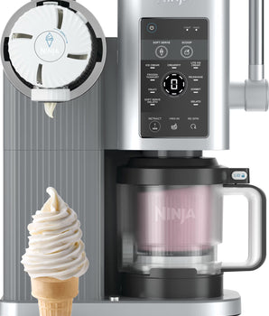 Ninja Swirl fra CREAMi ismaskine NC701EU (platinsølv)