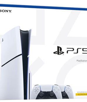 PlayStation 5 Slim Standard Edition spillekonsol (2 DualSense Bundle)