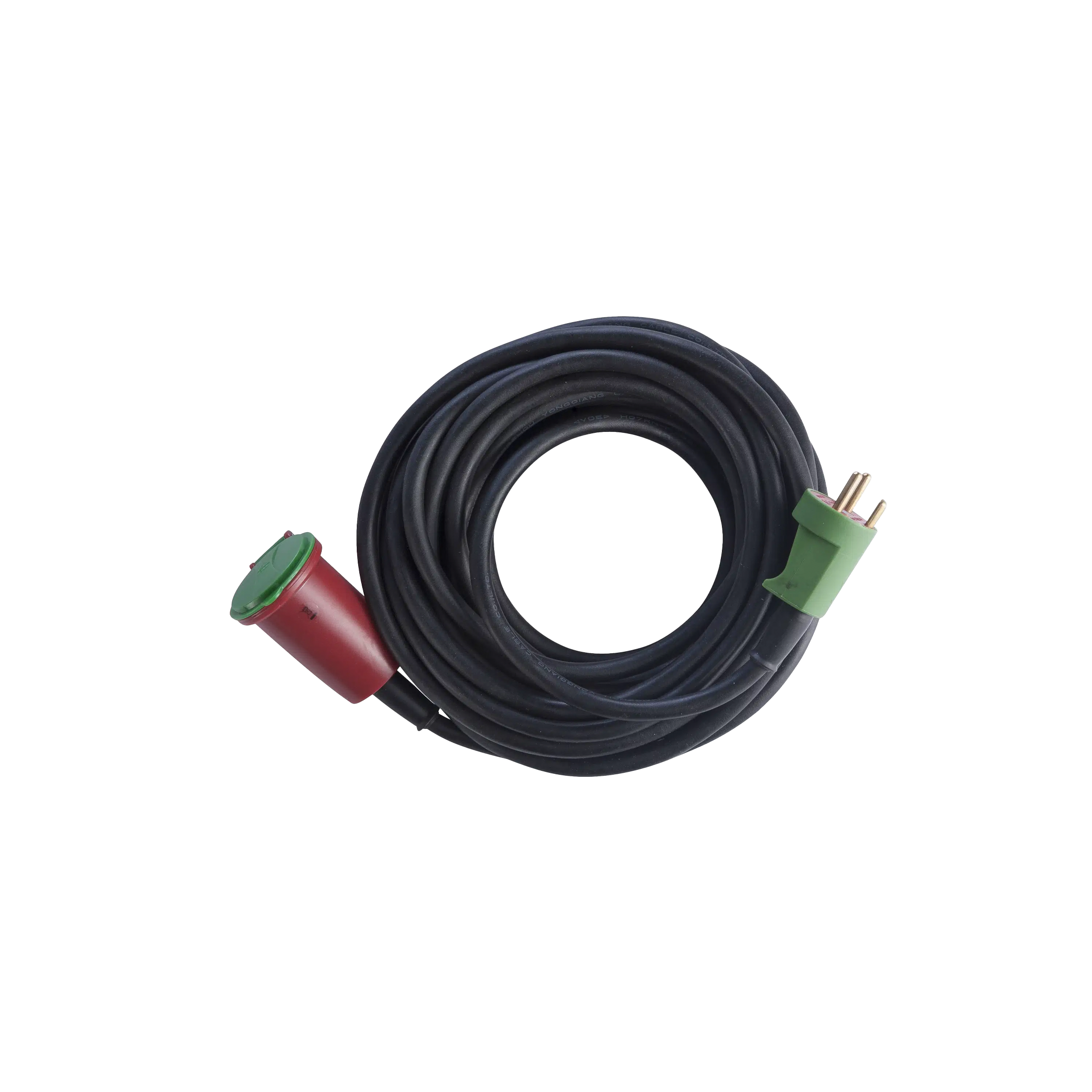 Grounded Cable Set with Impact-Resistant Connectors