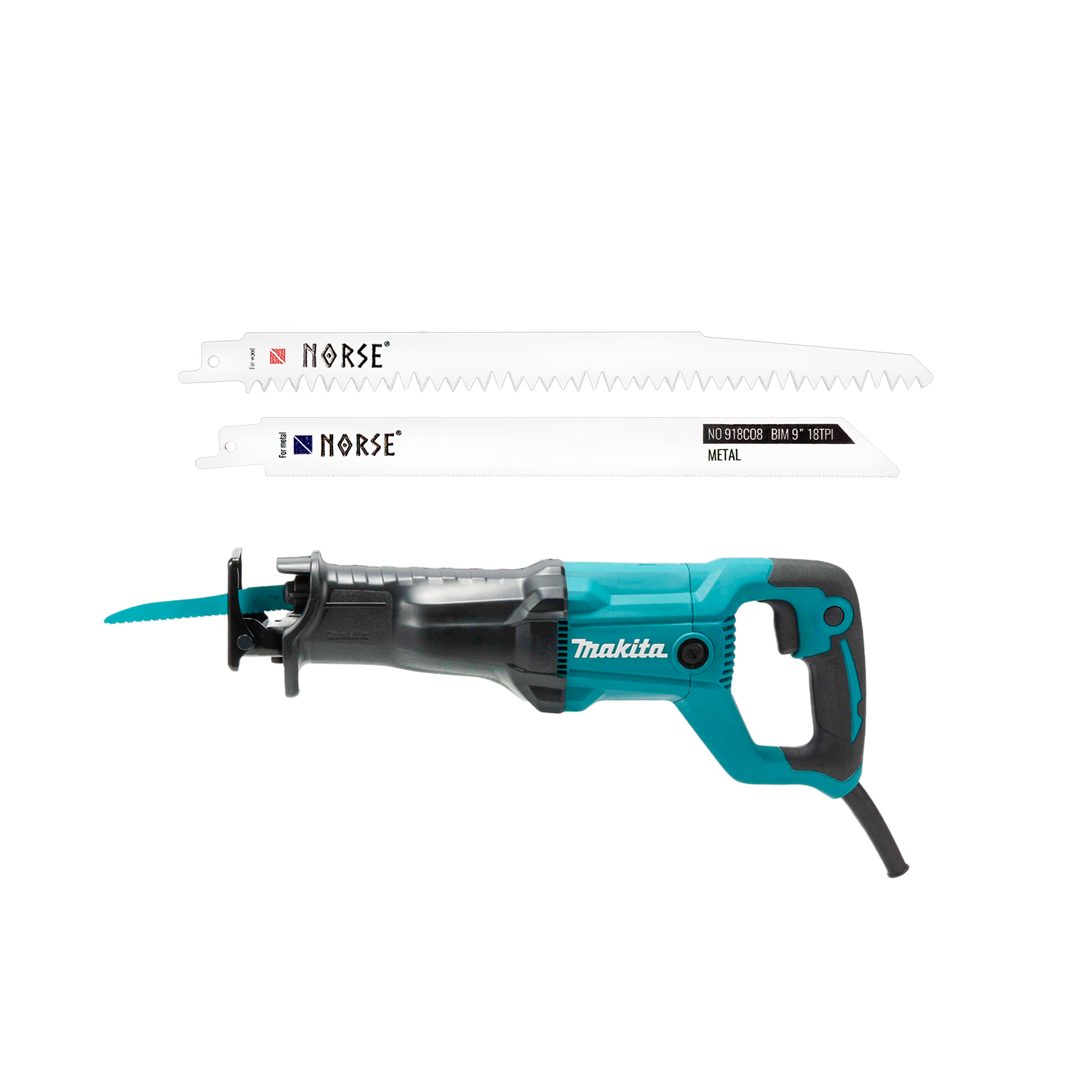 Makita Reciprocating Saw + NORSE Blades