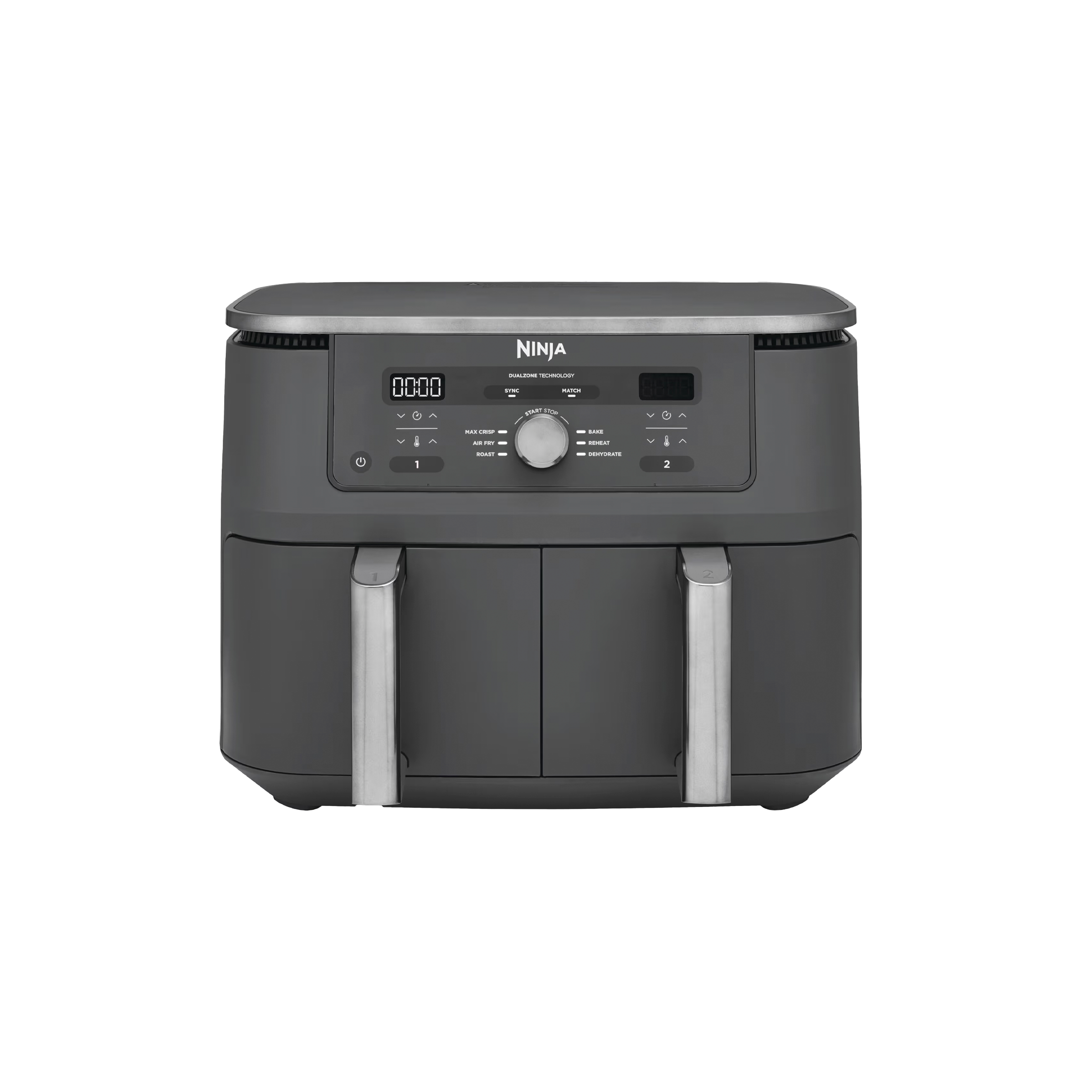 Dual Zone Max Airfryer DZ400EU (Gun Metal gray)