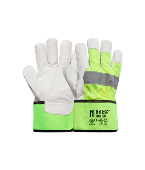 Torch Zero | High Visibility Leather Gloves