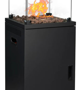 Patio heater Fire Pit Square, 135 cm, Black