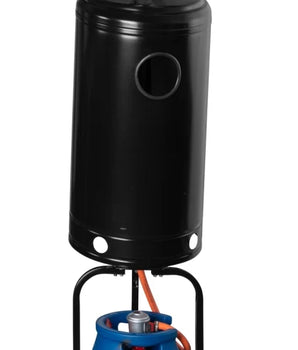 Patio heater Lux, 221 cm, Black