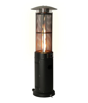Patio heater Round, 180 cm, Matt black