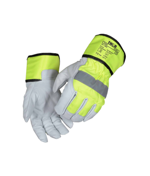 Trafik 3301 High Visibility Leather Gloves